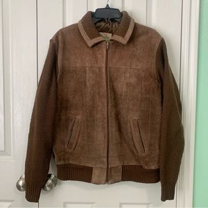 Genuine Leather Mens Coat